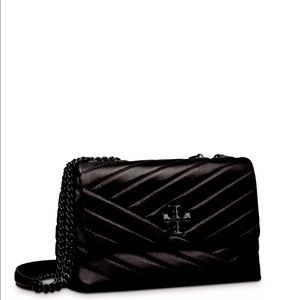 ISO Tory Burch
Kira Chevron Leather Powder Bag